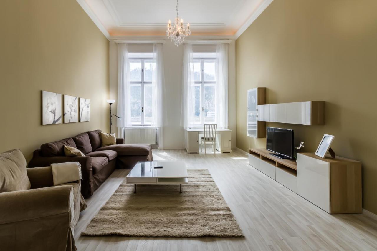 Spacious Riverside Residency - Magnificent View Budapest Exterior foto